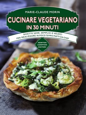 cover image of Cucinare vegetariano in 30 minuti